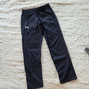 Under Armour "Loose" Court Ready Black Athletic Pants - Youth L
